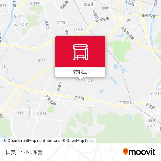 田美工业区地图