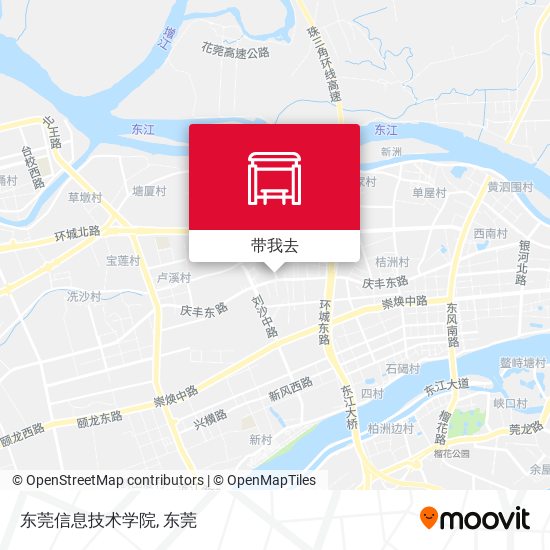 东莞信息技术学院地图