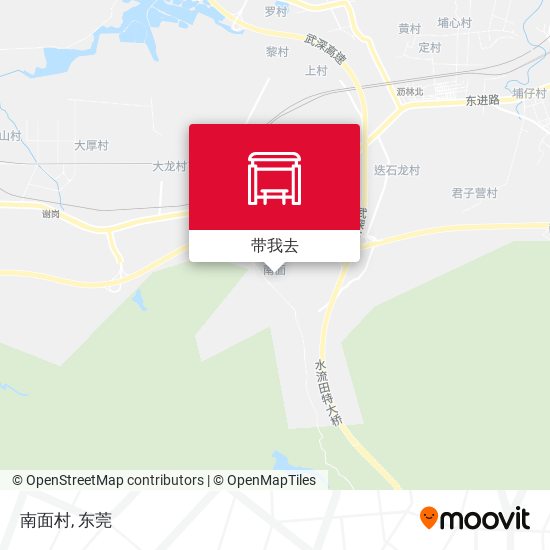 南面村地图
