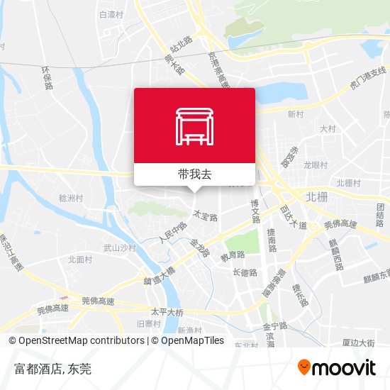 富都酒店地图