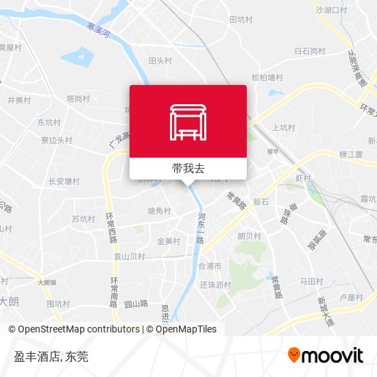 盈丰酒店地图