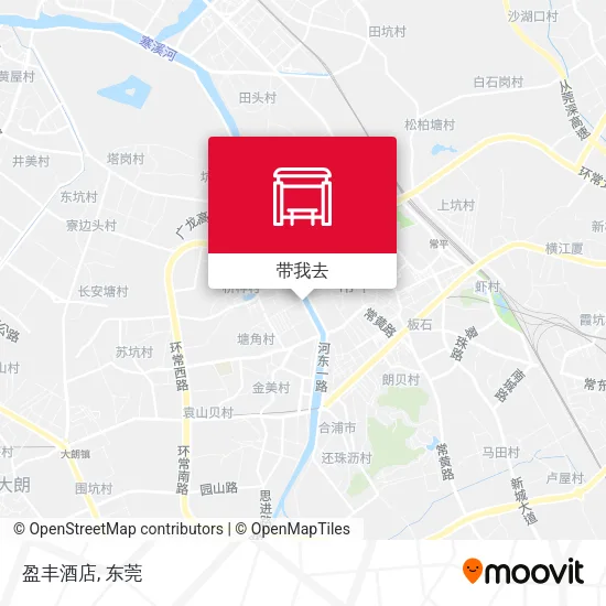 盈丰酒店地图