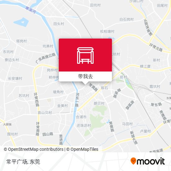 常平广场地图