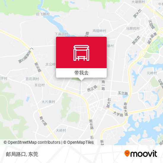 邮局路口地图