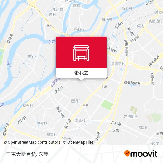 三屯大新百货地图