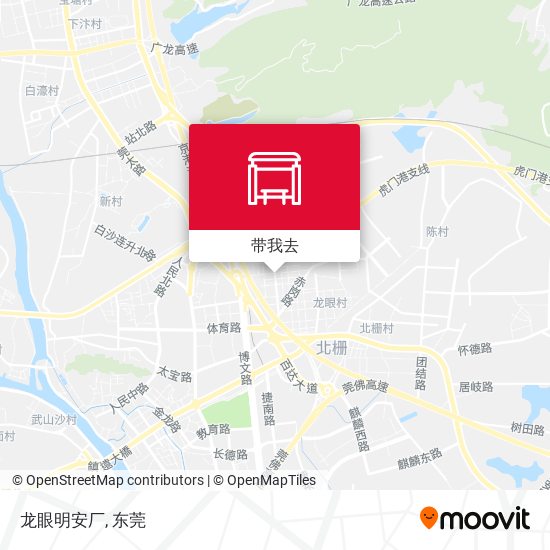 龙眼明安厂地图