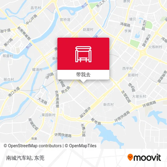 南城汽车站地图