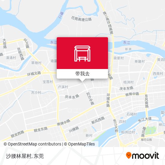 沙腰林屋村地图