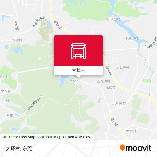 大环村地图