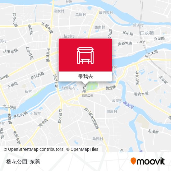 榴花公园地图