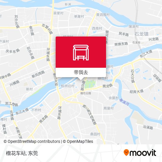 榴花车站地图