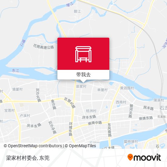 梁家村村委会地图