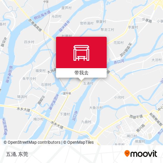 五涌地图