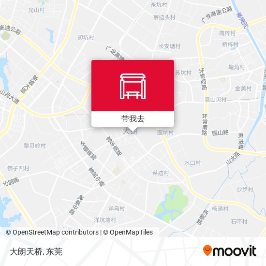 大朗天桥地图