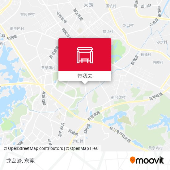 龙盘岭地图