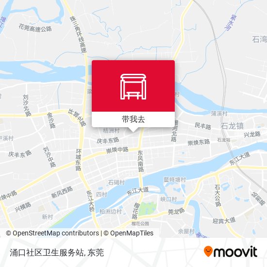 涌口社区卫生服务站地图