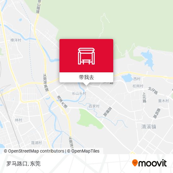 罗马路口地图