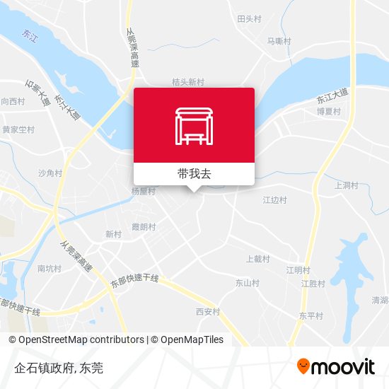 企石镇政府地图