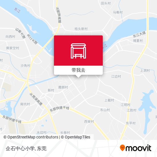 企石中心小学地图
