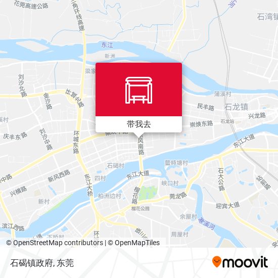 石碣镇政府地图