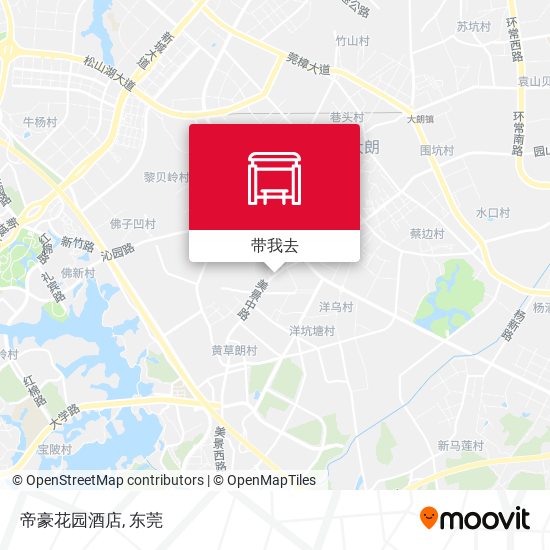 帝豪花园酒店地图