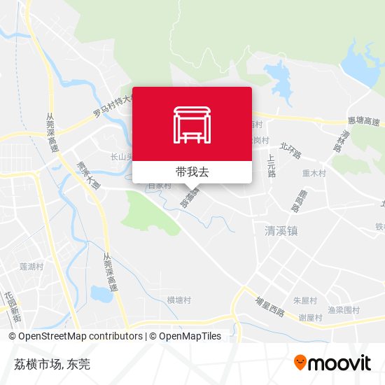 荔横市场地图