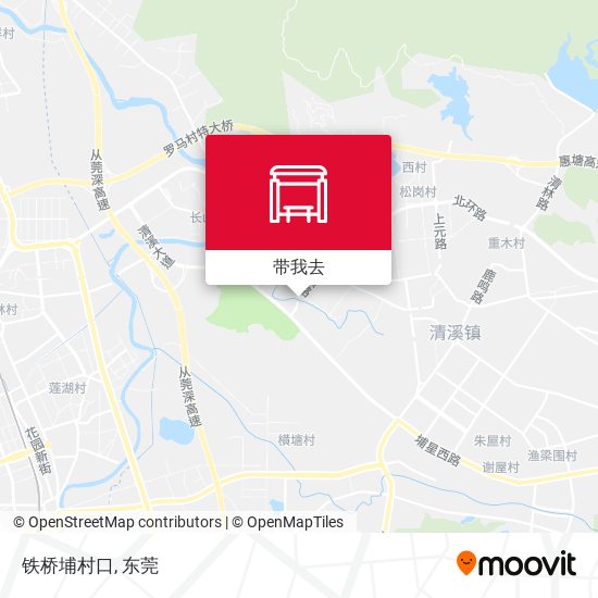 铁桥埔村口地图