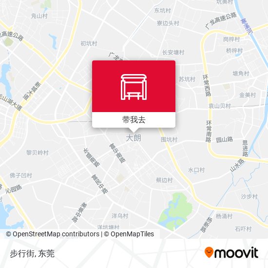 步行街地图