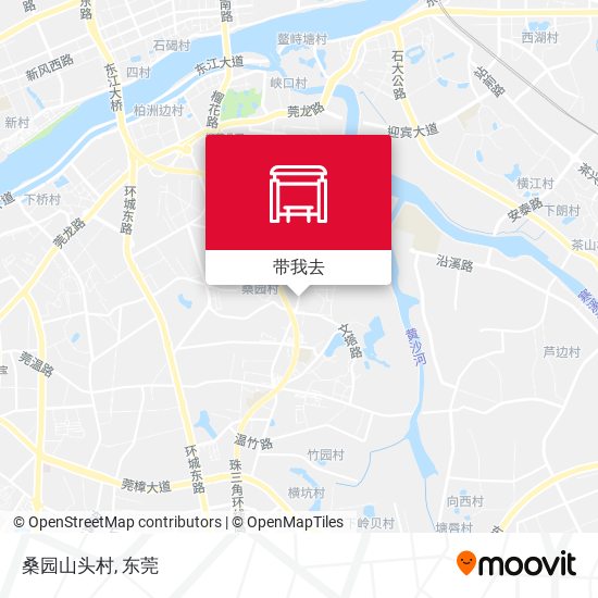 桑园山头村地图