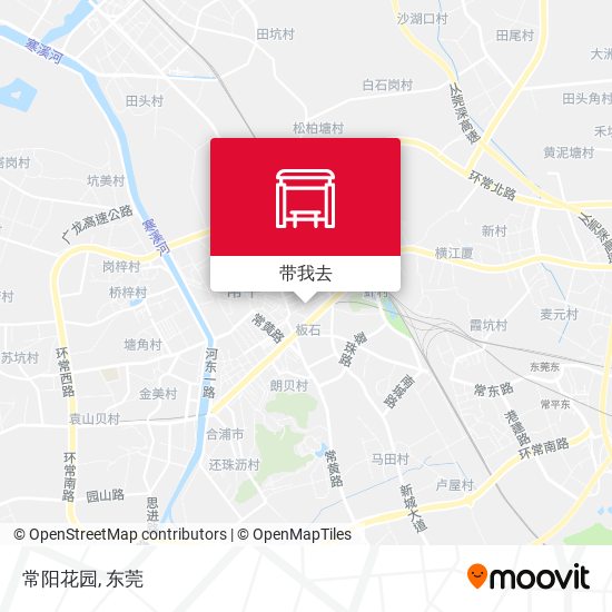 常阳花园地图