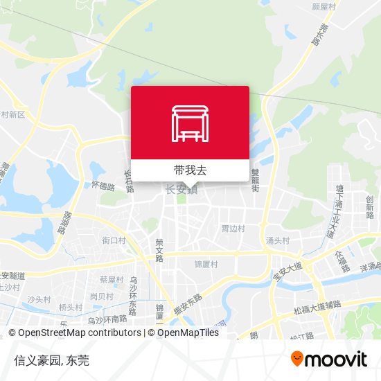 信义豪园地图