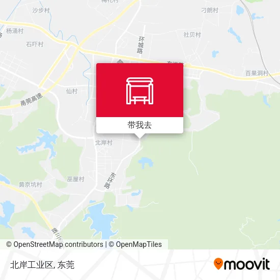 北岸工业区地图