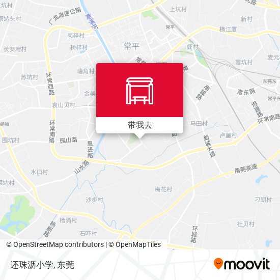 还珠沥小学地图