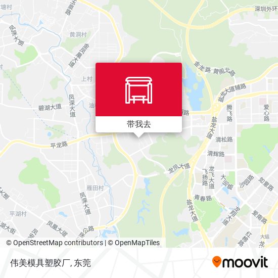 伟美模具塑胶厂地图