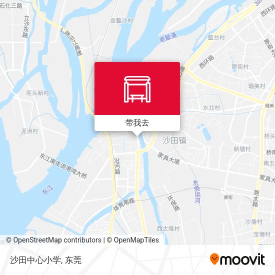 沙田中心小学地图