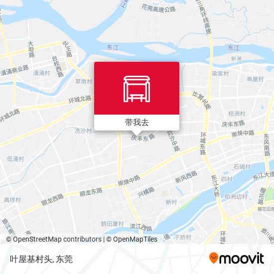 叶屋基村头地图