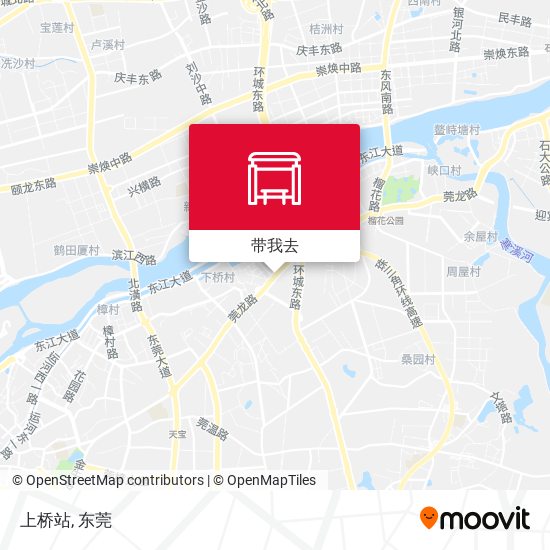 上桥站地图