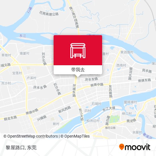 黎屋路口地图