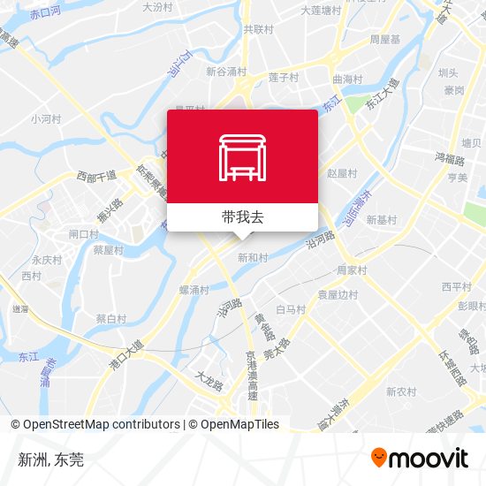 新洲地图