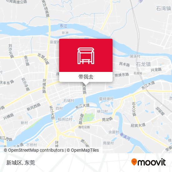 新城区地图