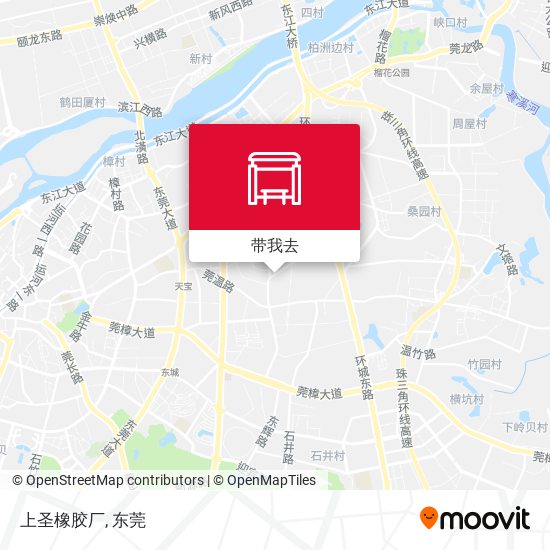 上圣橡胶厂地图