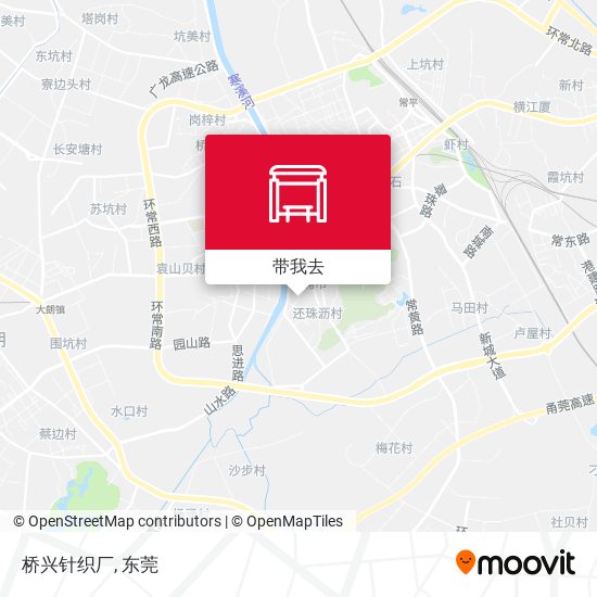 桥兴针织厂地图