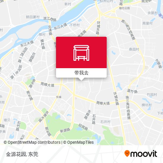 金源花园地图