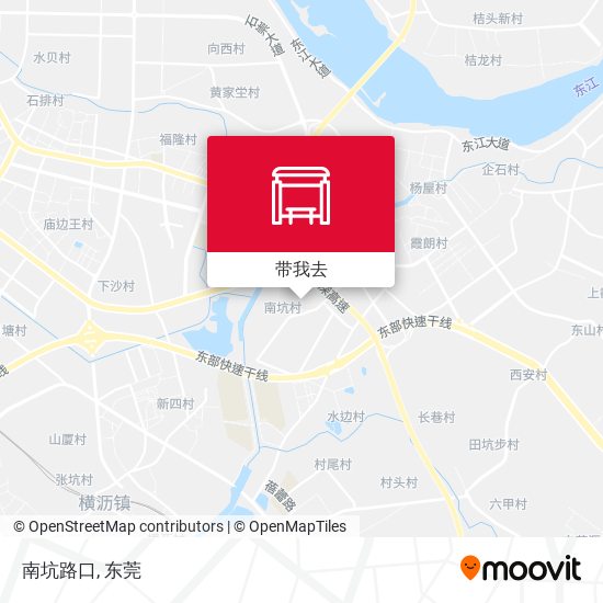 南坑路口地图
