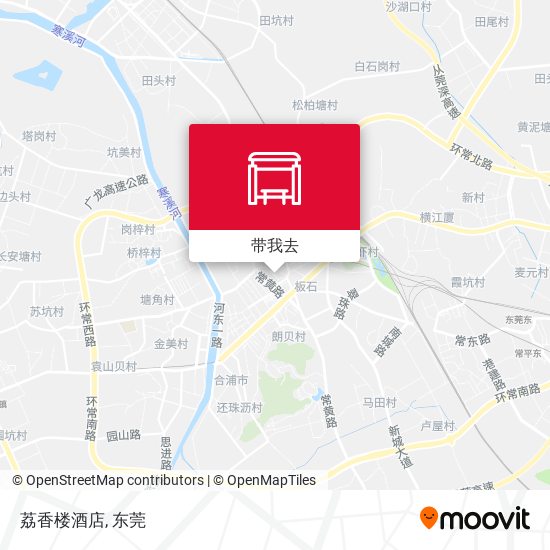 荔香楼酒店地图