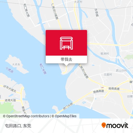 屯田路口地图