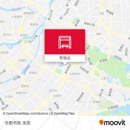 市图书馆地图