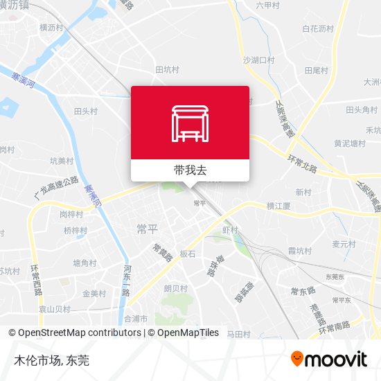 木伦市场地图