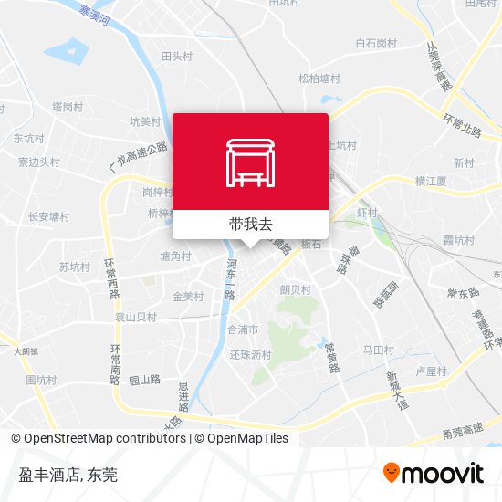 盈丰酒店地图