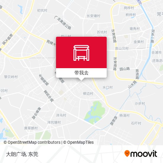 大朗广场地图